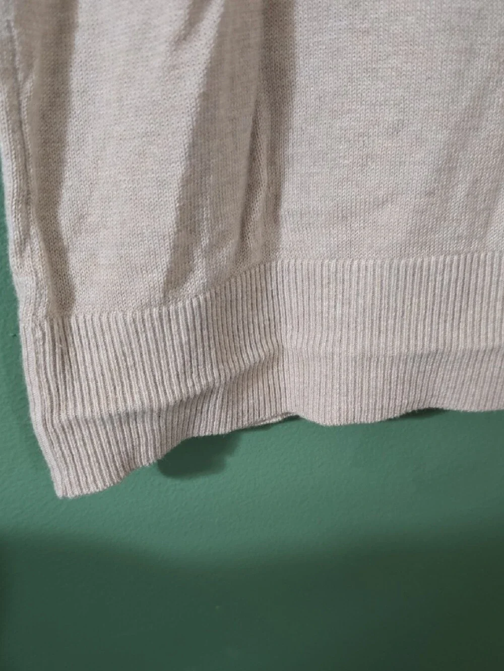 Banana Republic Light Beige Crewneck Sweater
